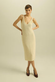Abito in maglia con paillettes - Eufonia