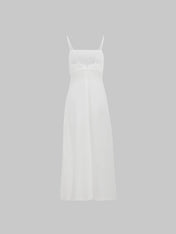 Abito con inserto in maglia - Eufonia