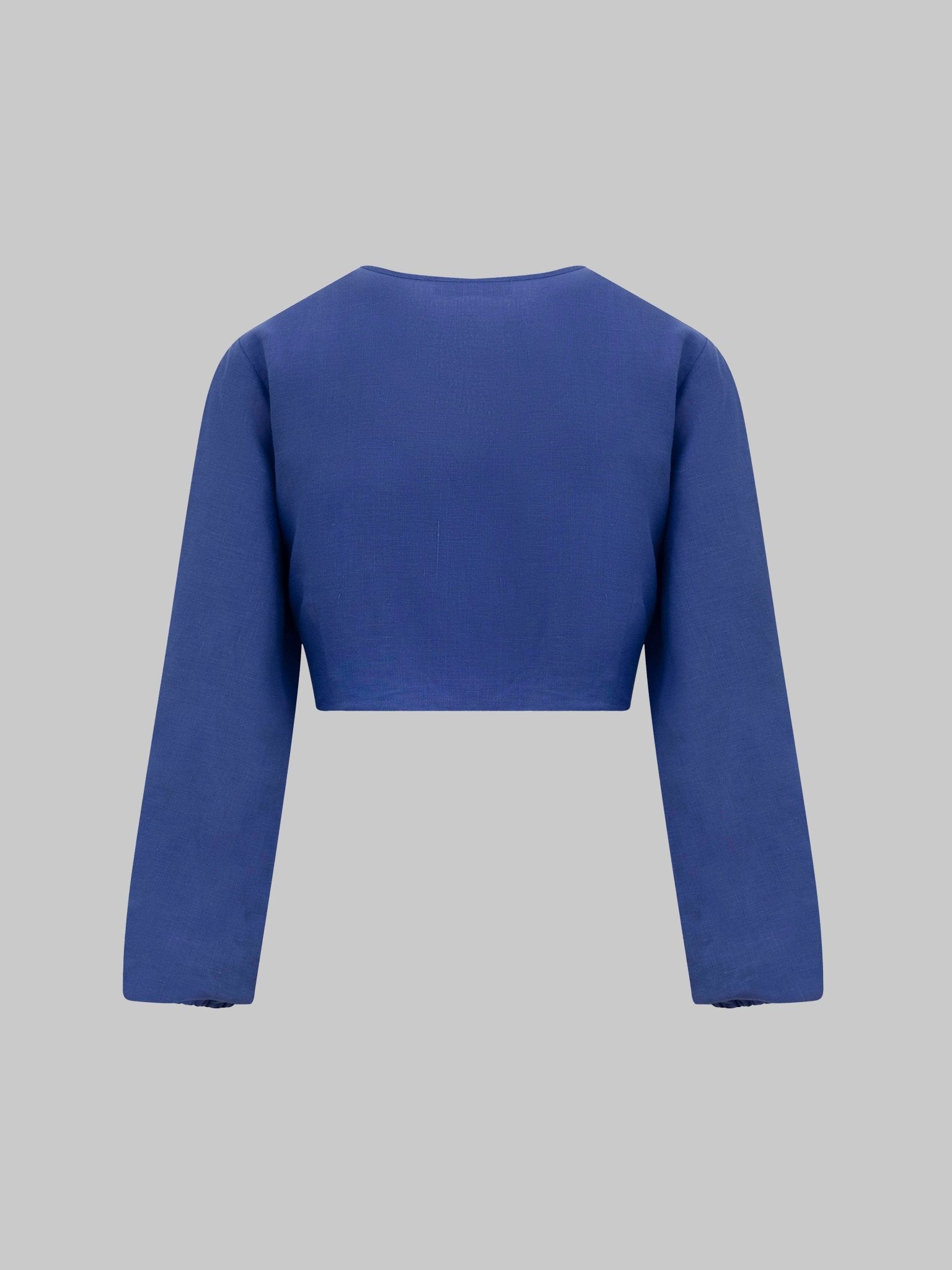 Blusa crop incrociata - Eufonia