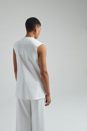 Gilet con bottone - Eufonia