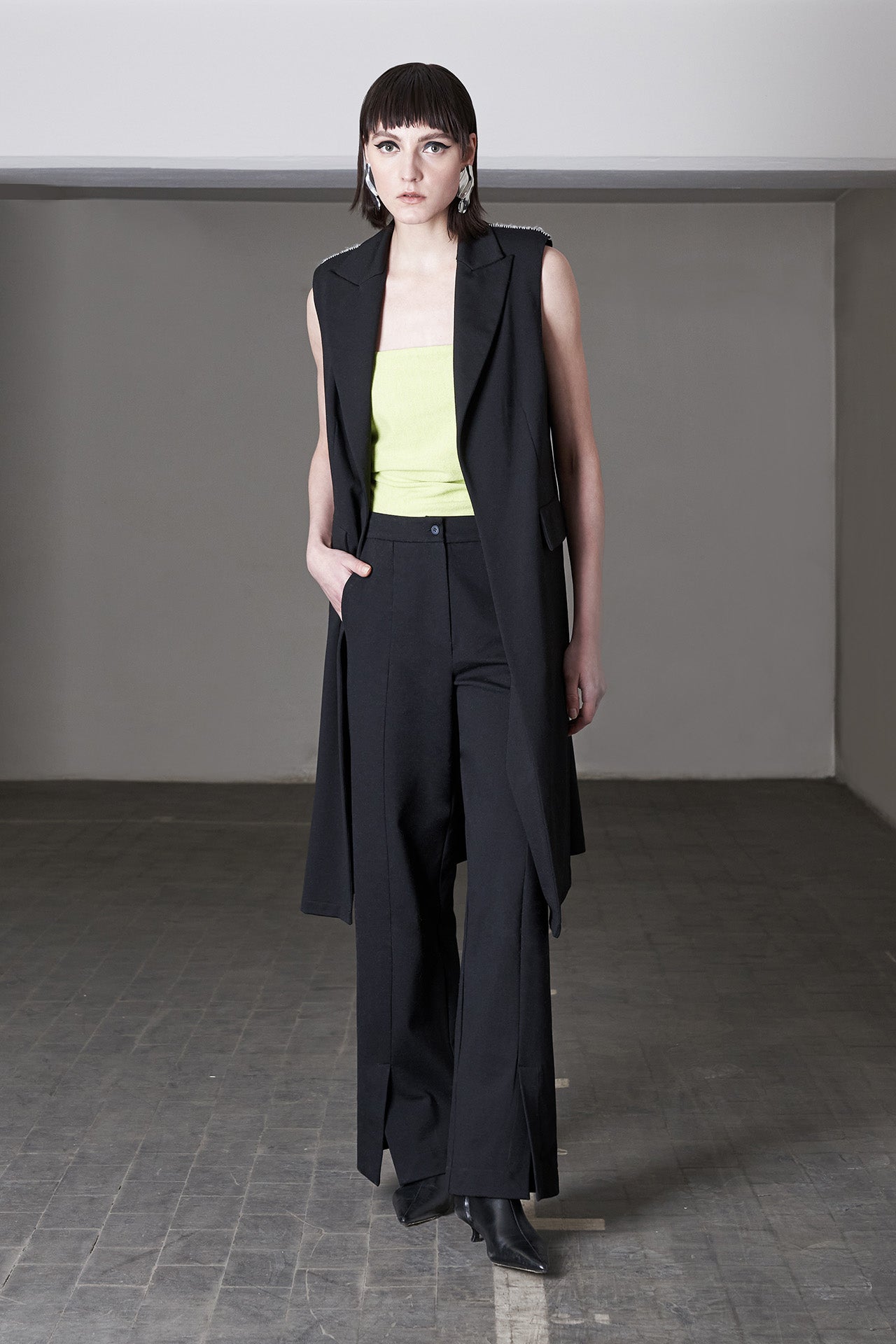 Gilet con ricamo - Eufonia