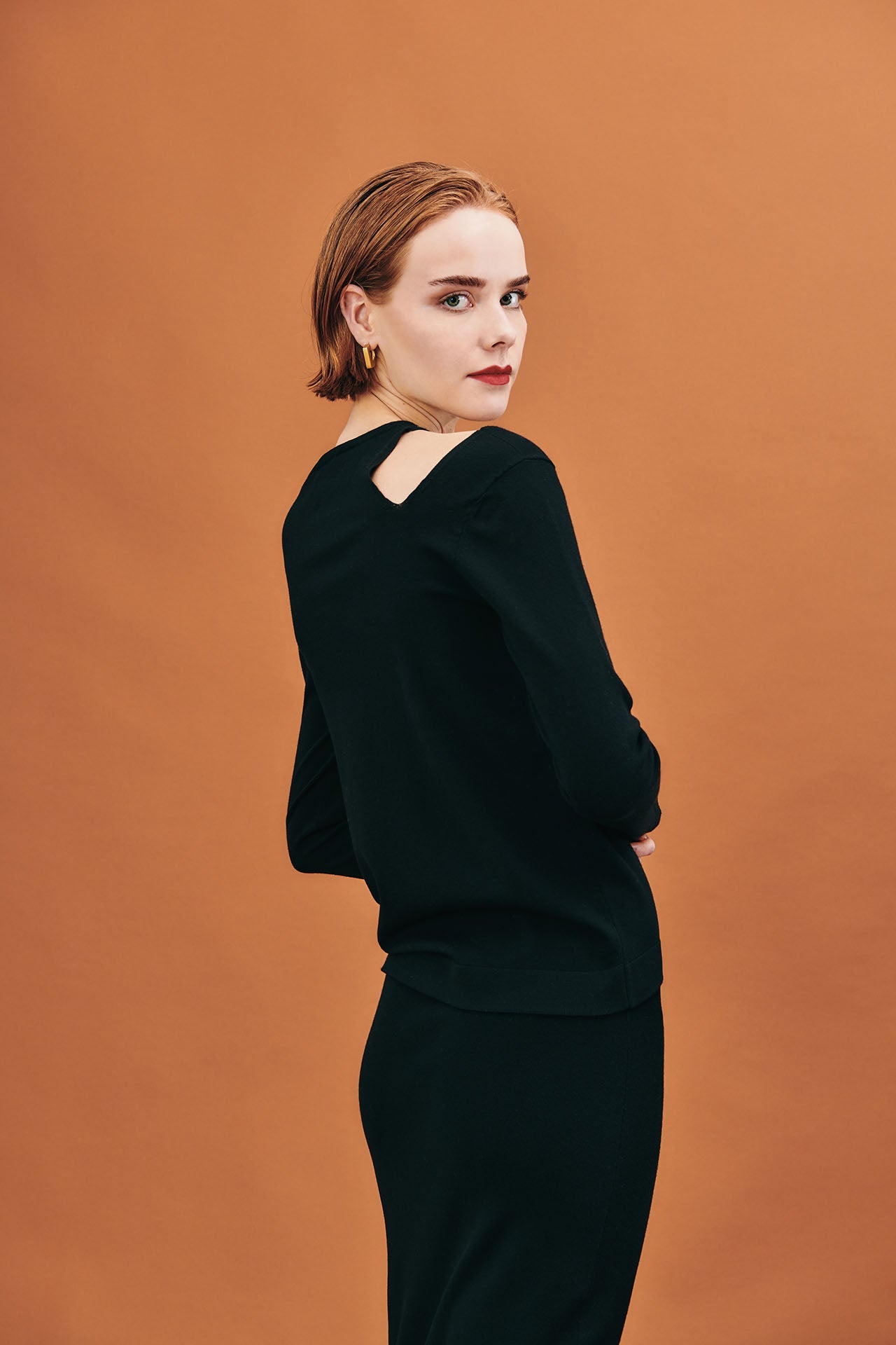 Maglia in viscosa cut-out - Eufonia
