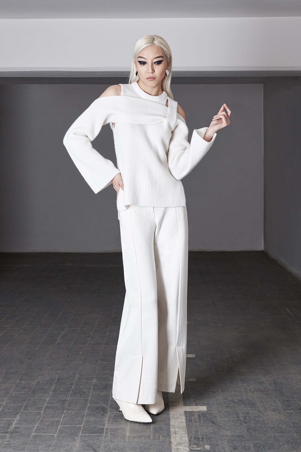 Maglione due pezzi incrociato - Eufonia