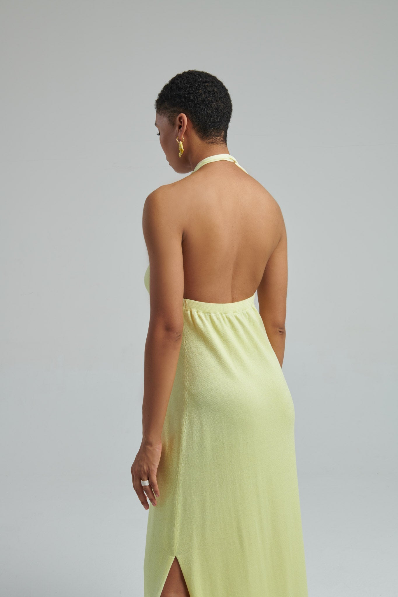 Abito con foulard in seta - Eufonia