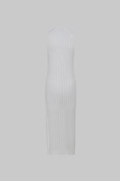 Abito smanicato in maglia flottante - Eufonia