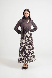 Blusa con dettaglio scollo - Eufonia