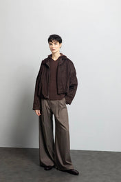 Bomber oversize in ecodainetto - Eufonia