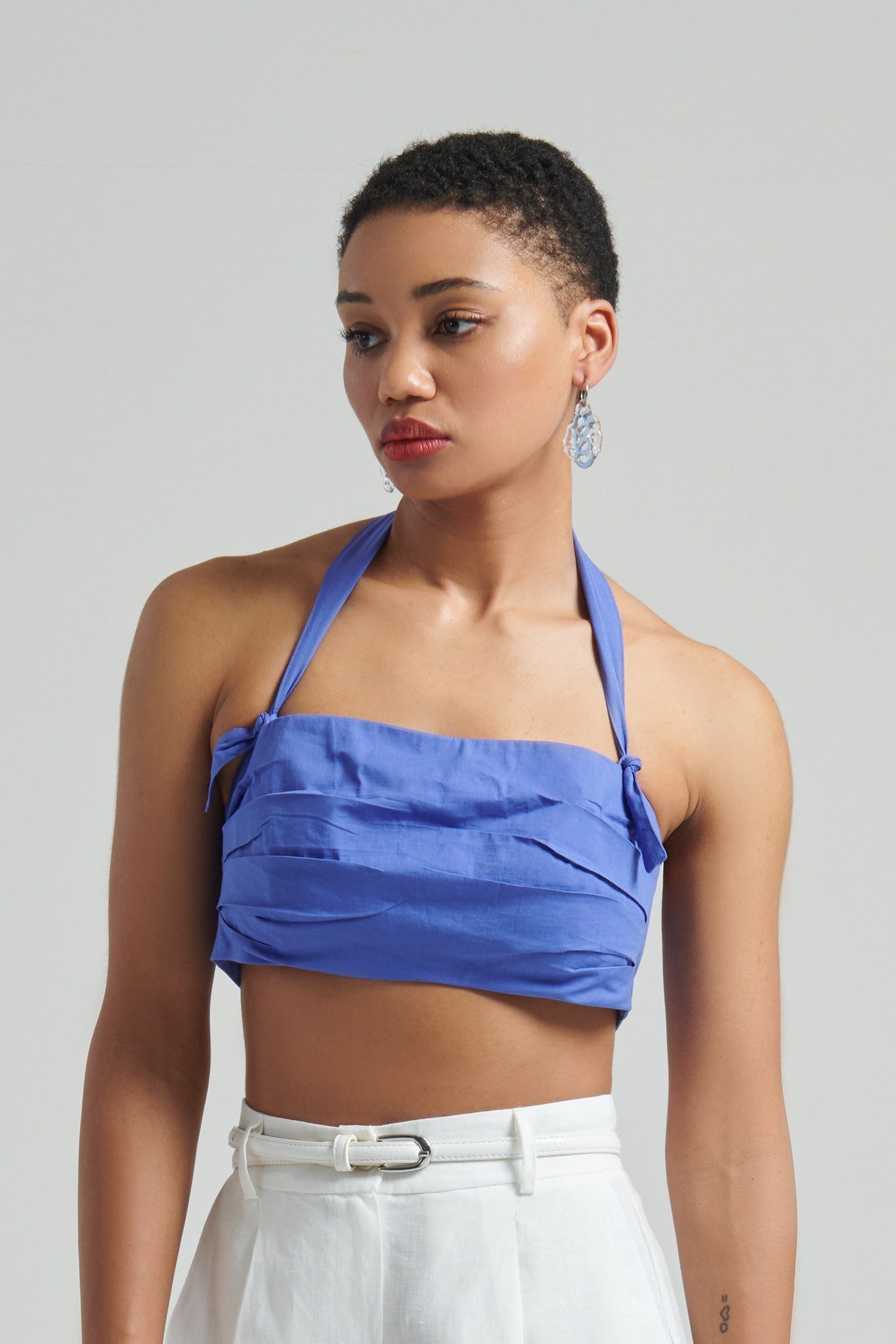 Bralette in popeline - Eufonia