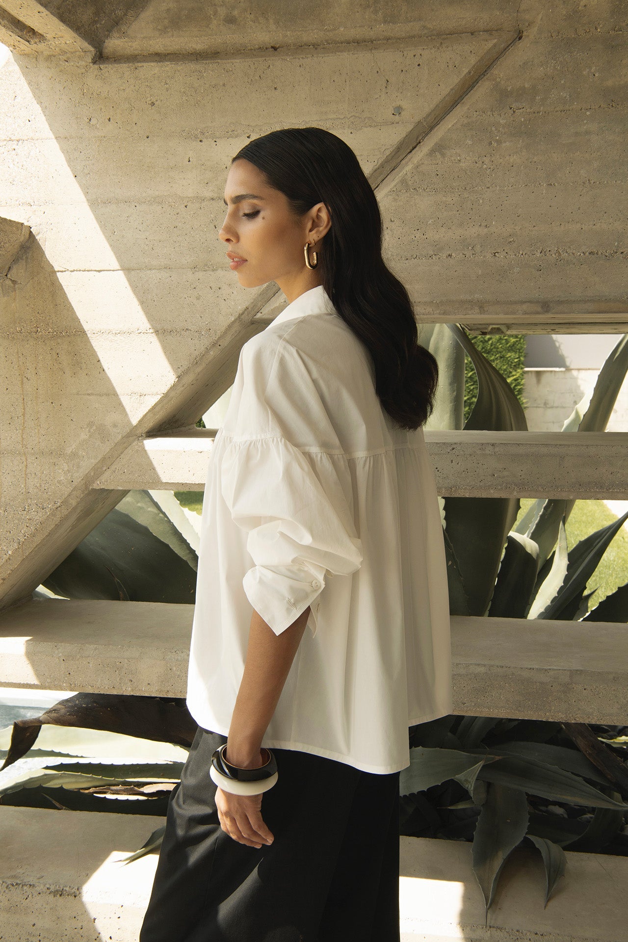 Camicia in popeline di cotone - Eufonia