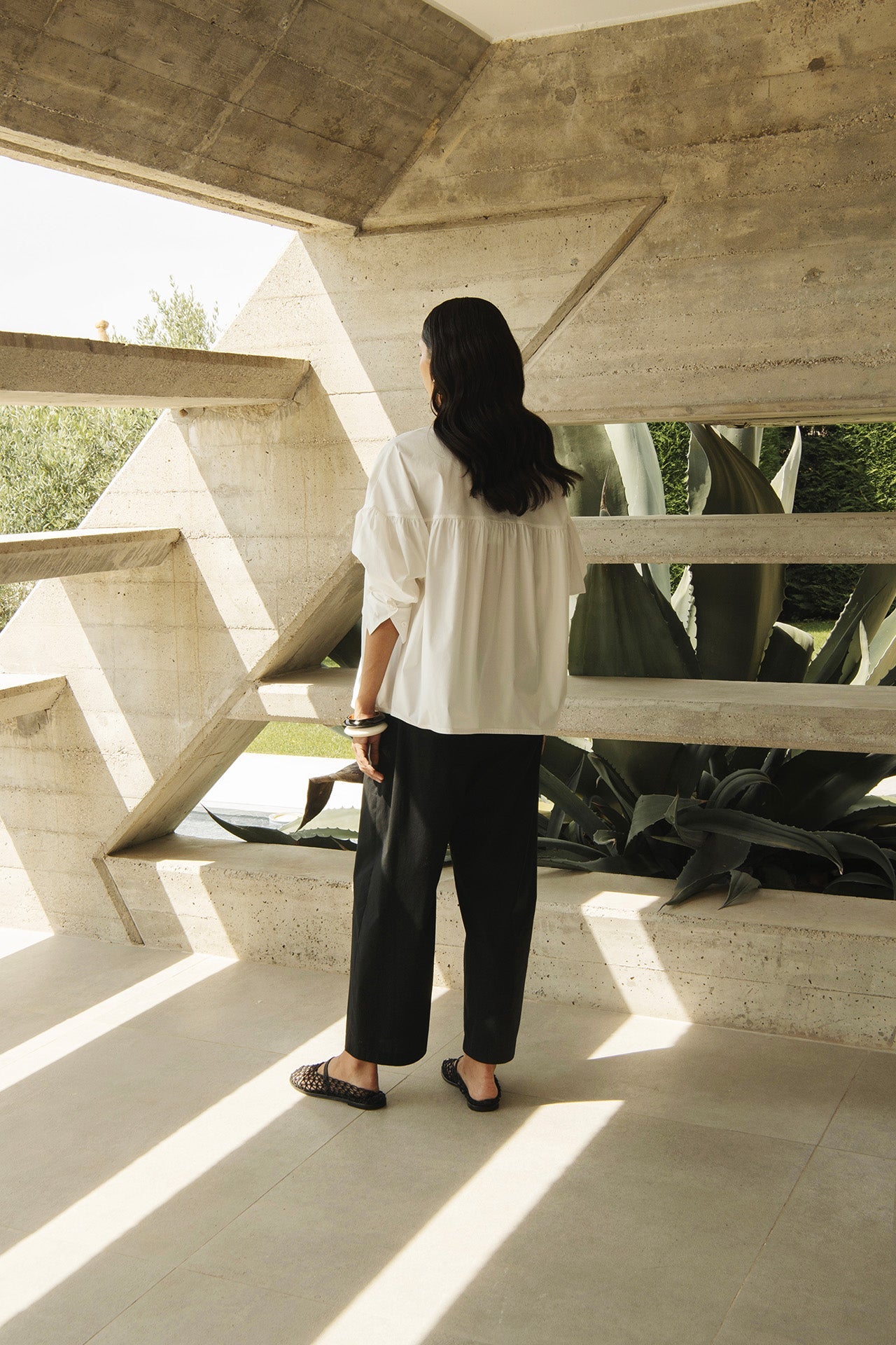 Camicia in popeline di cotone - Eufonia