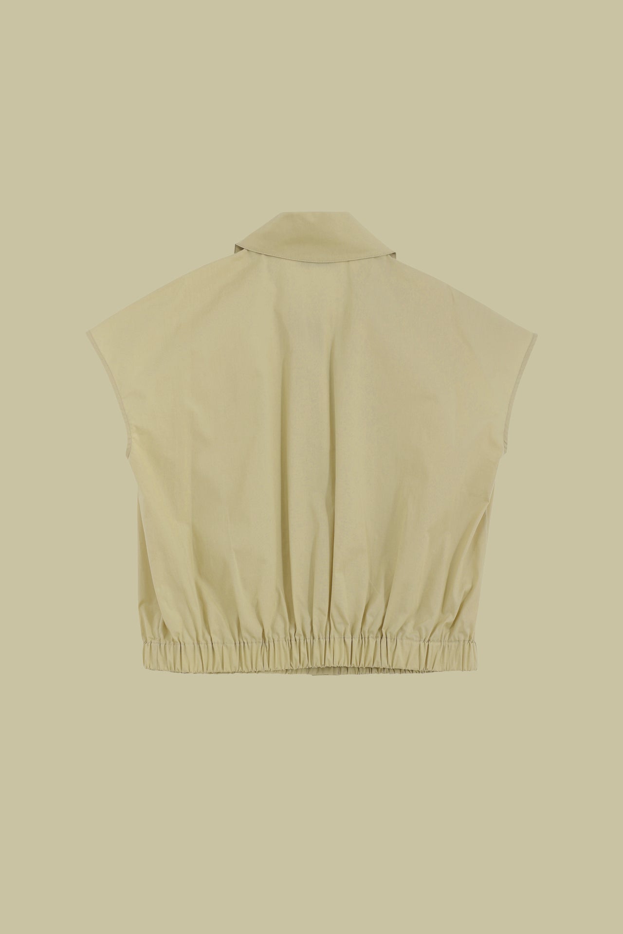 Gilet con tascone e coulisse - Eufonia
