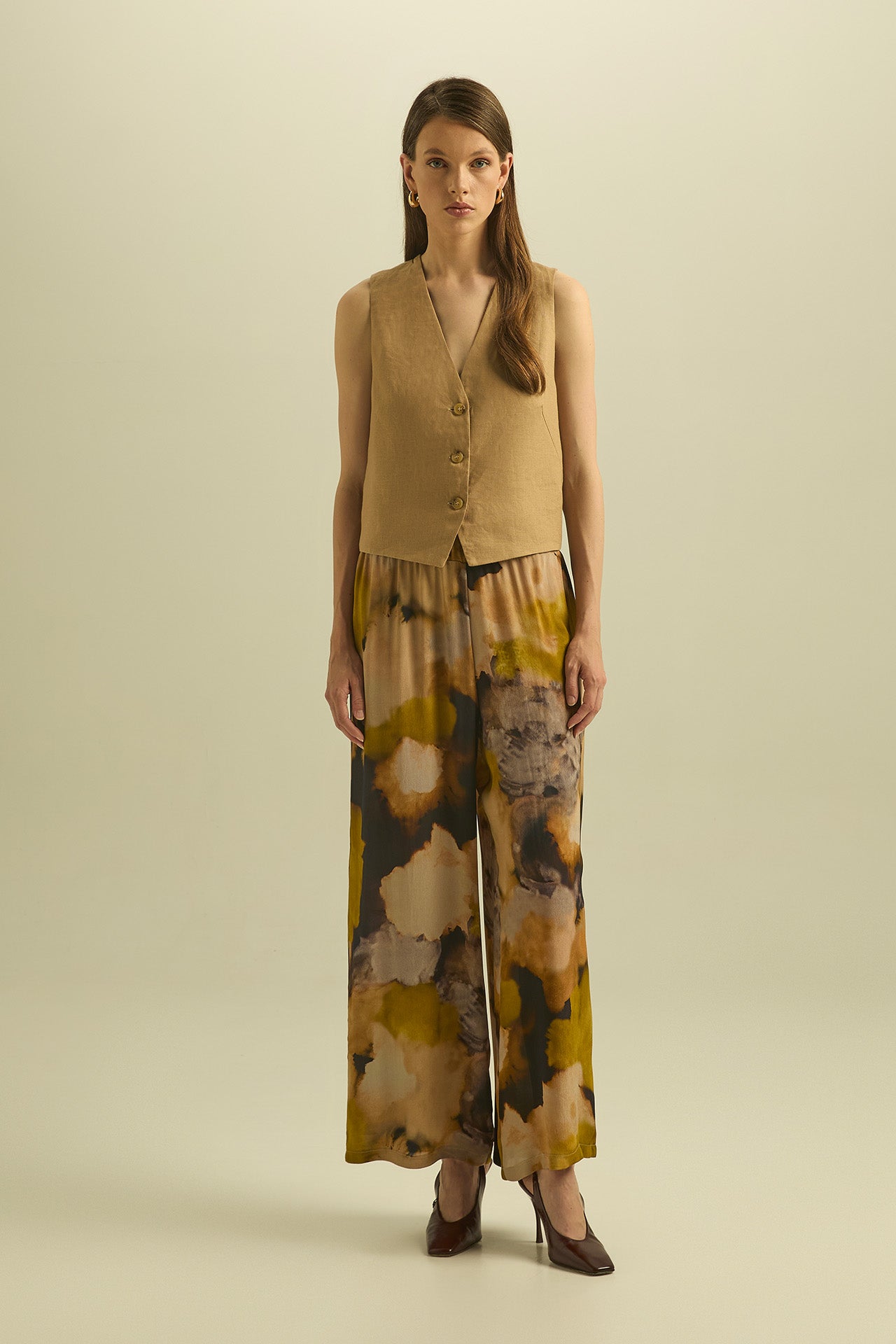 Gilet in lino - Eufonia