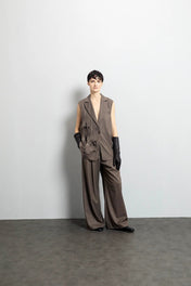 Gilet sartoriale con frange - Eufonia