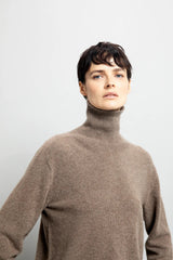 Pure cashmere turtleneck