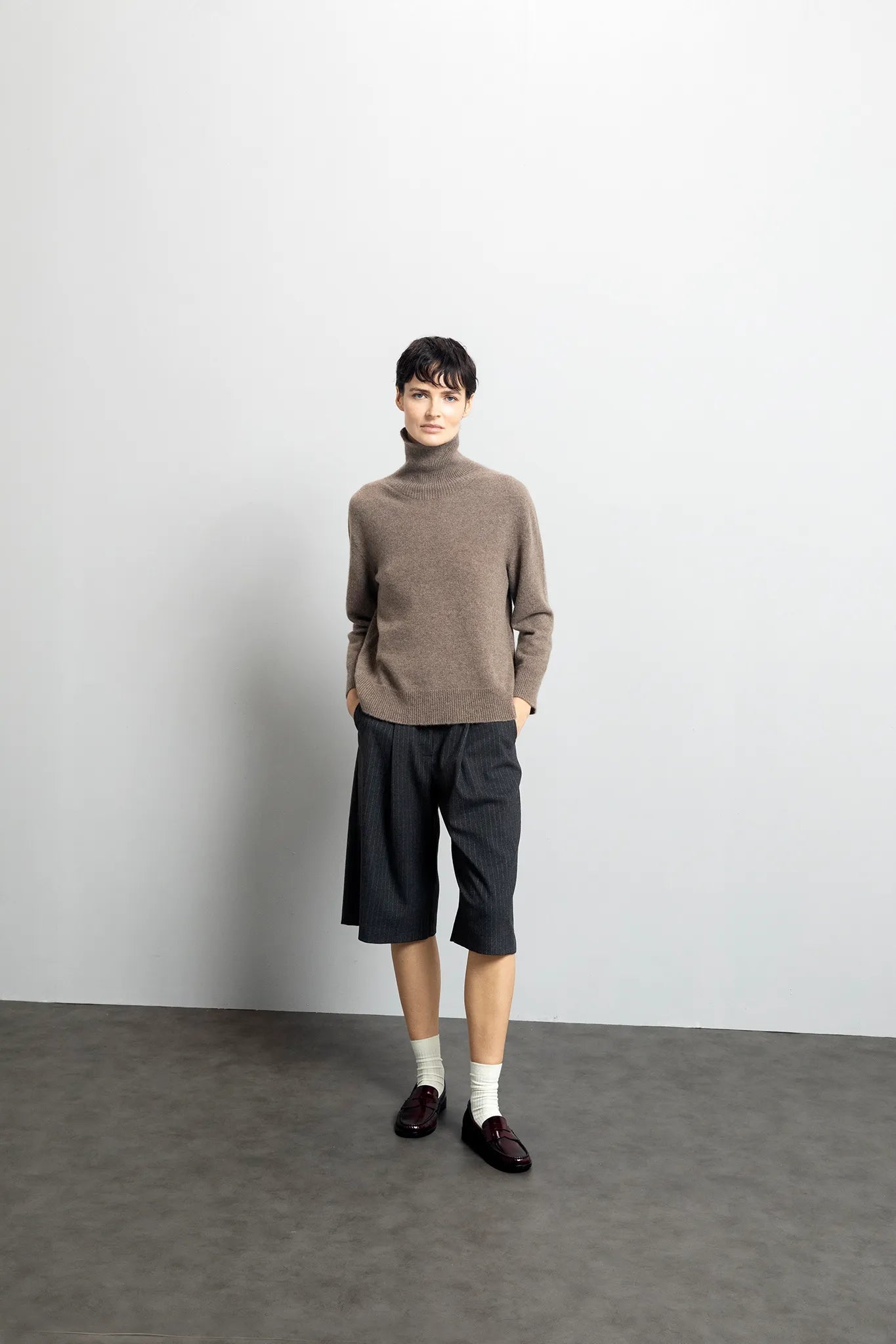 Maglia dolcevita in puro cashmere - Eufonia