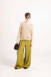 Pantalone a gamba larga