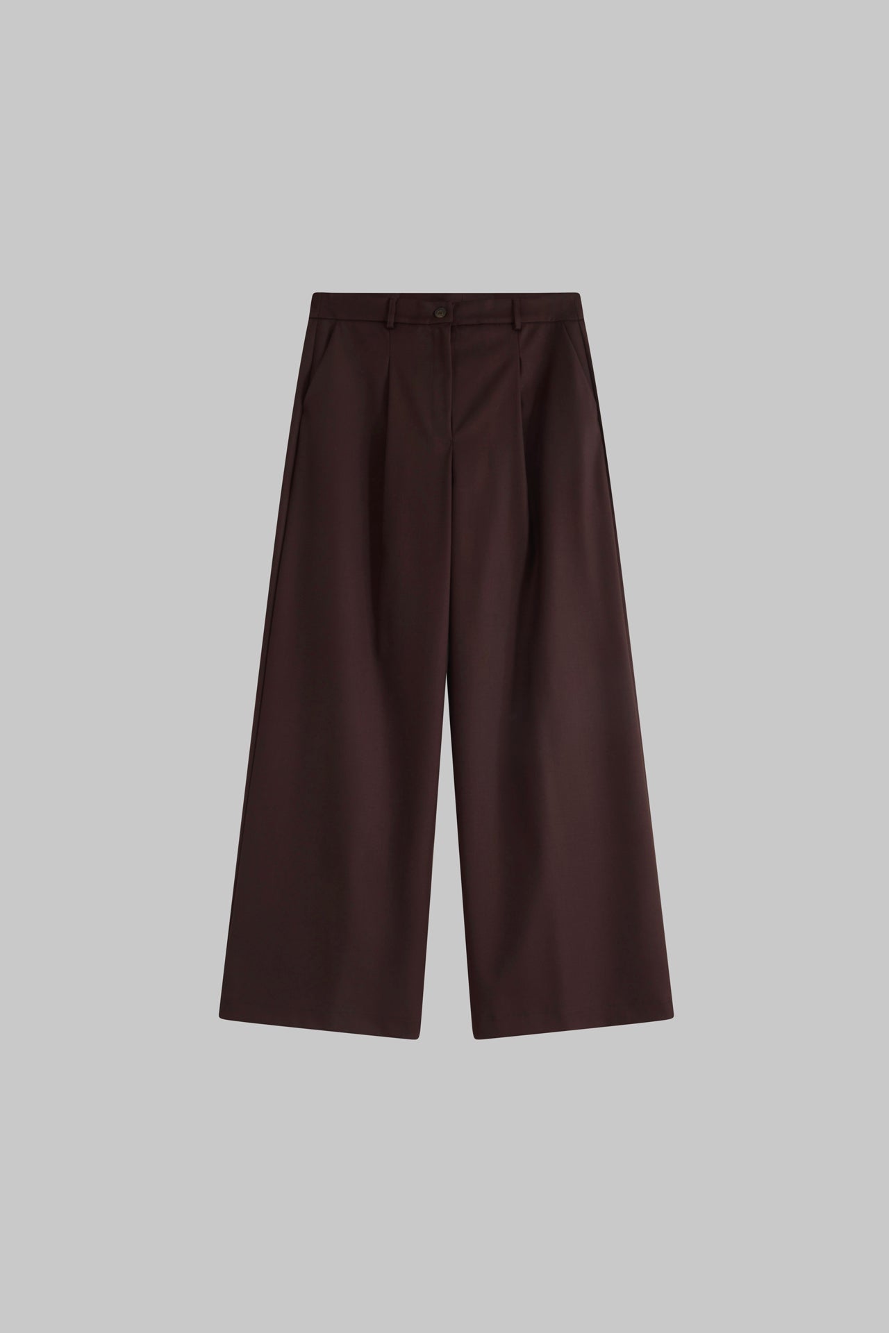 Pantalone oversize in tweel di viscosa - Eufonia