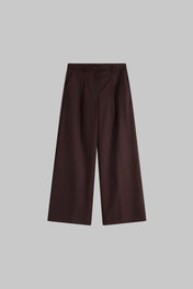 Pantalone oversize in tweel di viscosa - Eufonia