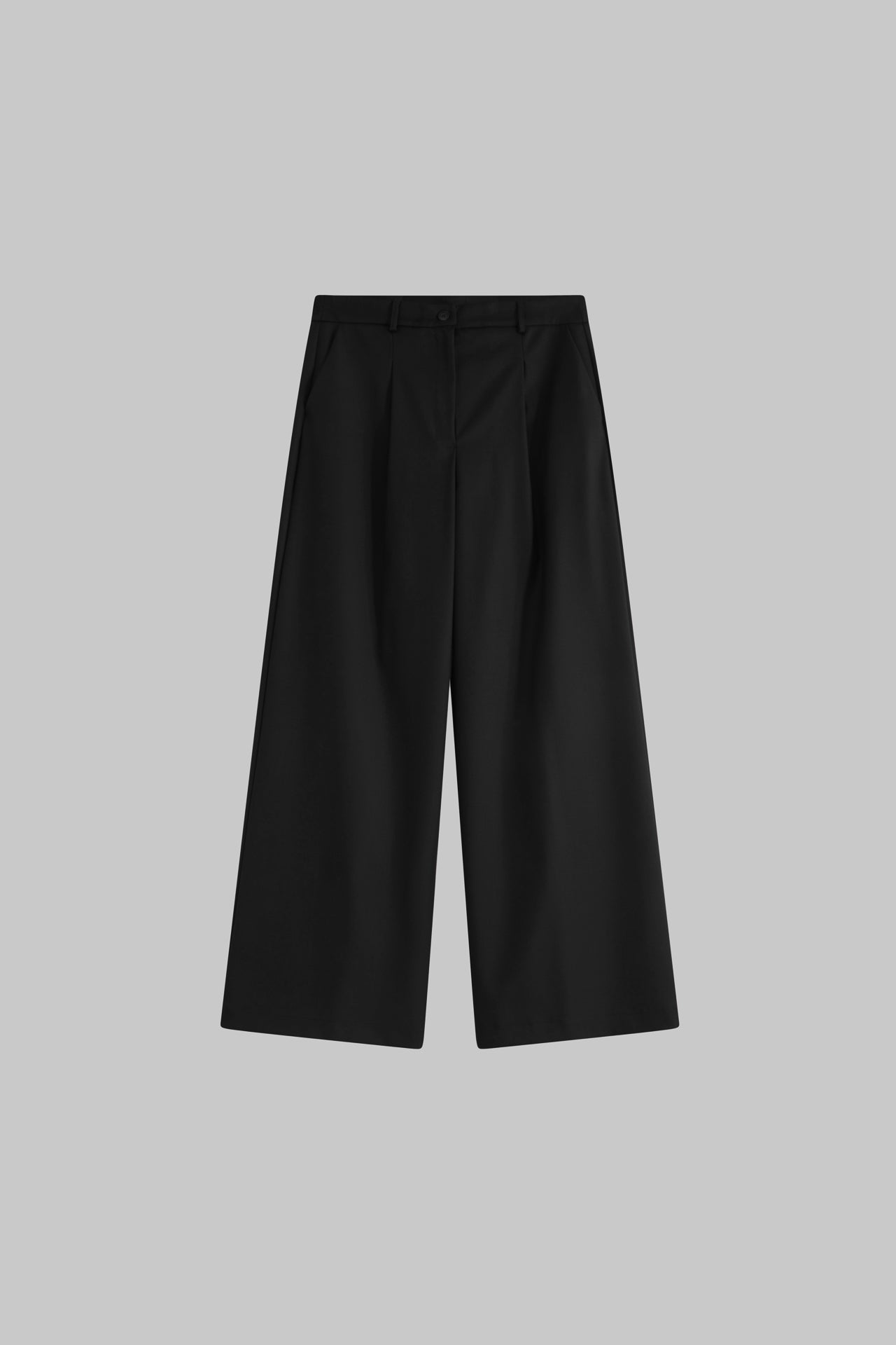Pantalone oversize in tweel di viscosa - Eufonia