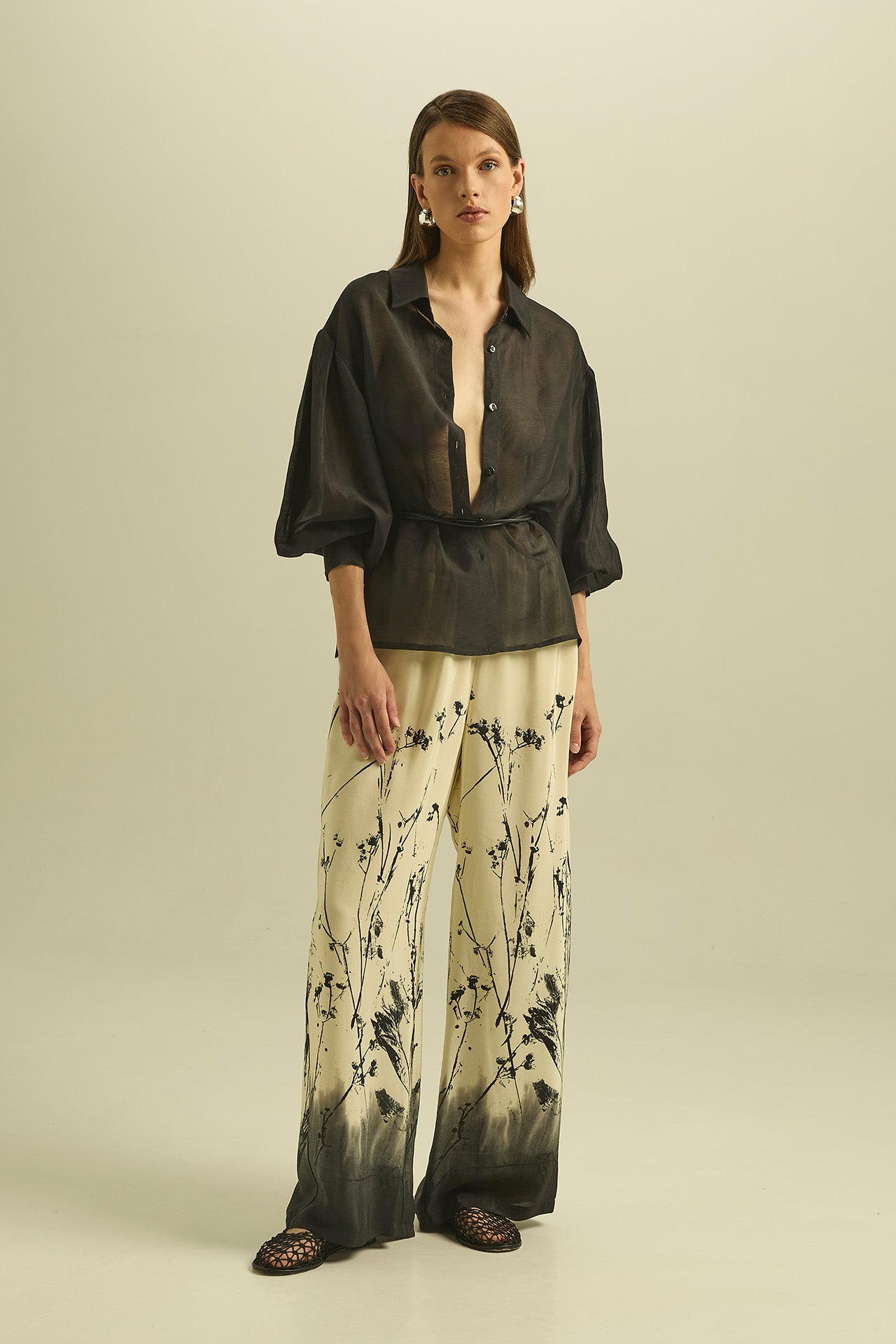 Pantalone palazzo botanica - Eufonia