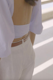 Top Crop a righe
