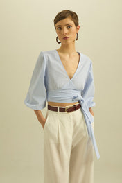 Top Crop a righe - Eufonia