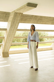 Top Crop a righe - Eufonia