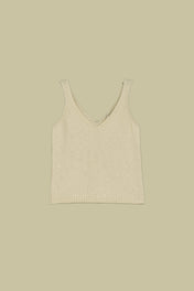 Top in maglia con paillettes - Eufonia