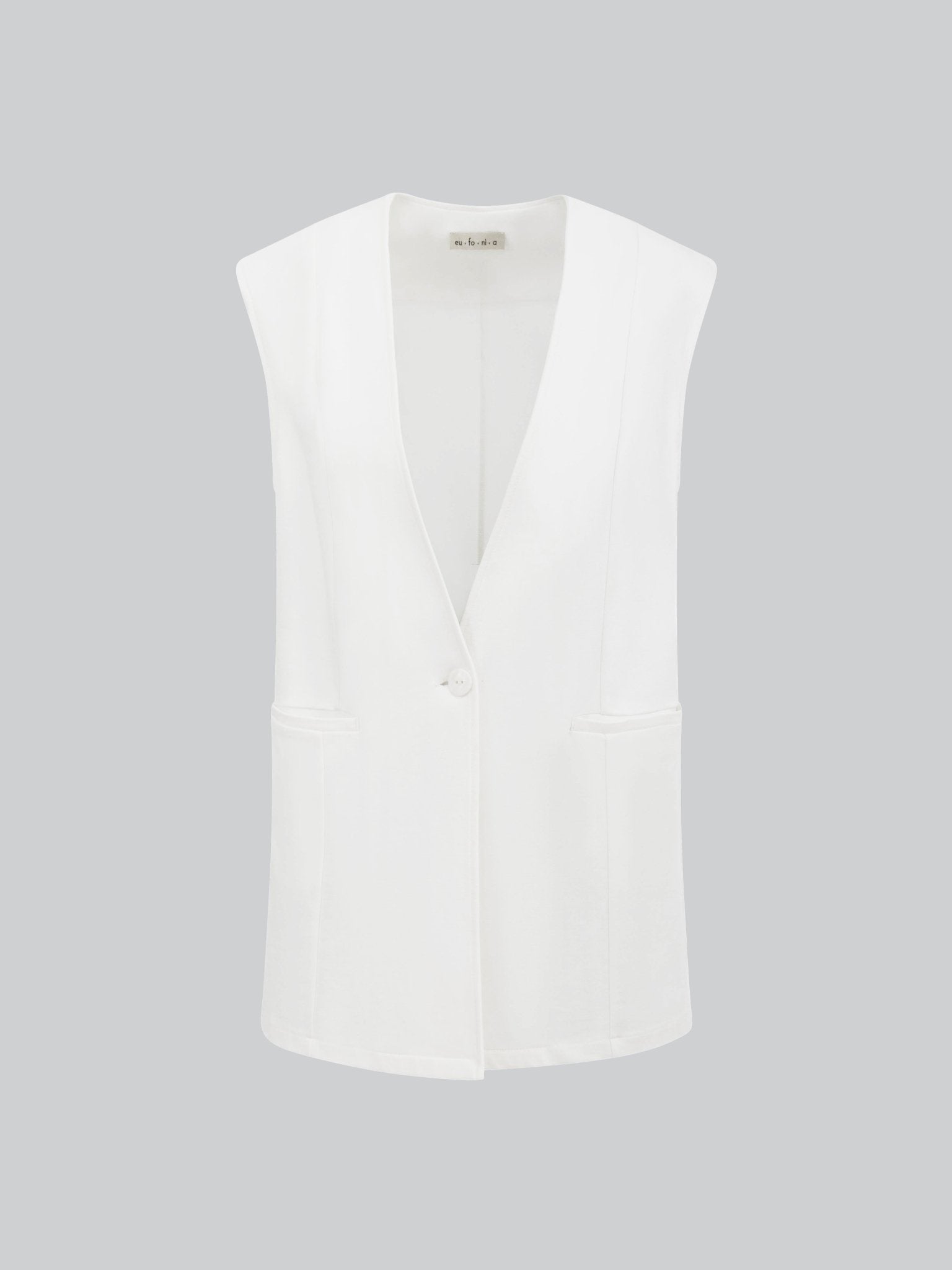 Gilet con bottone - Eufonia