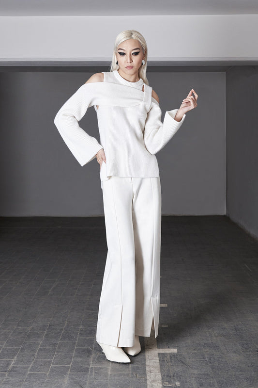 Maglione due pezzi incrociato - Eufonia