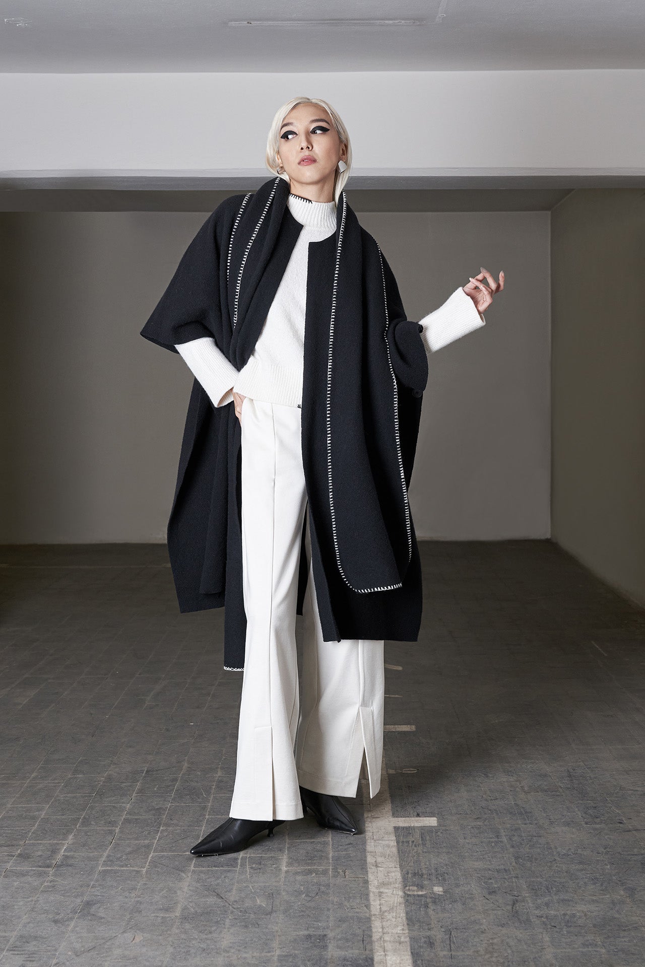 Mantella in lana cotta - Eufonia